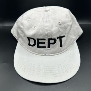 Gallery Dept White Embroidered Snap Back